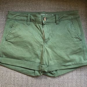 Olive Green Shorts